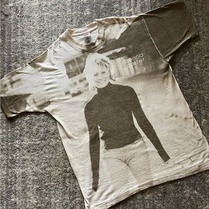 Vintage Deana Carter XL Tee Fruit Of The Loom Single Stitched Autograph/signed